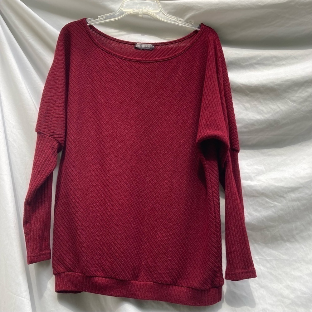 Blingland Red Sweater, Size Medium